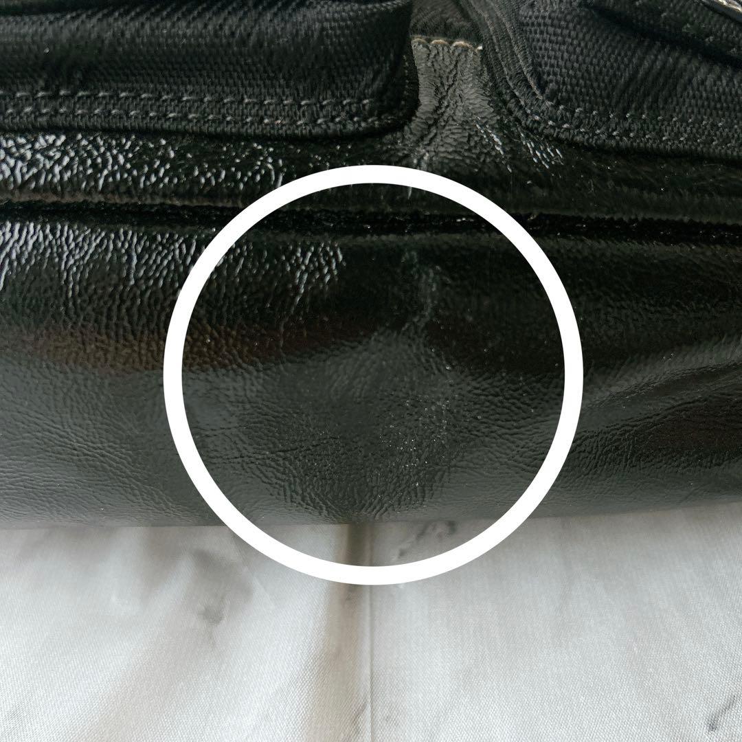 COACH シグネチャー ハンプトンズ マルチポケット ショルダーバッグ 黒