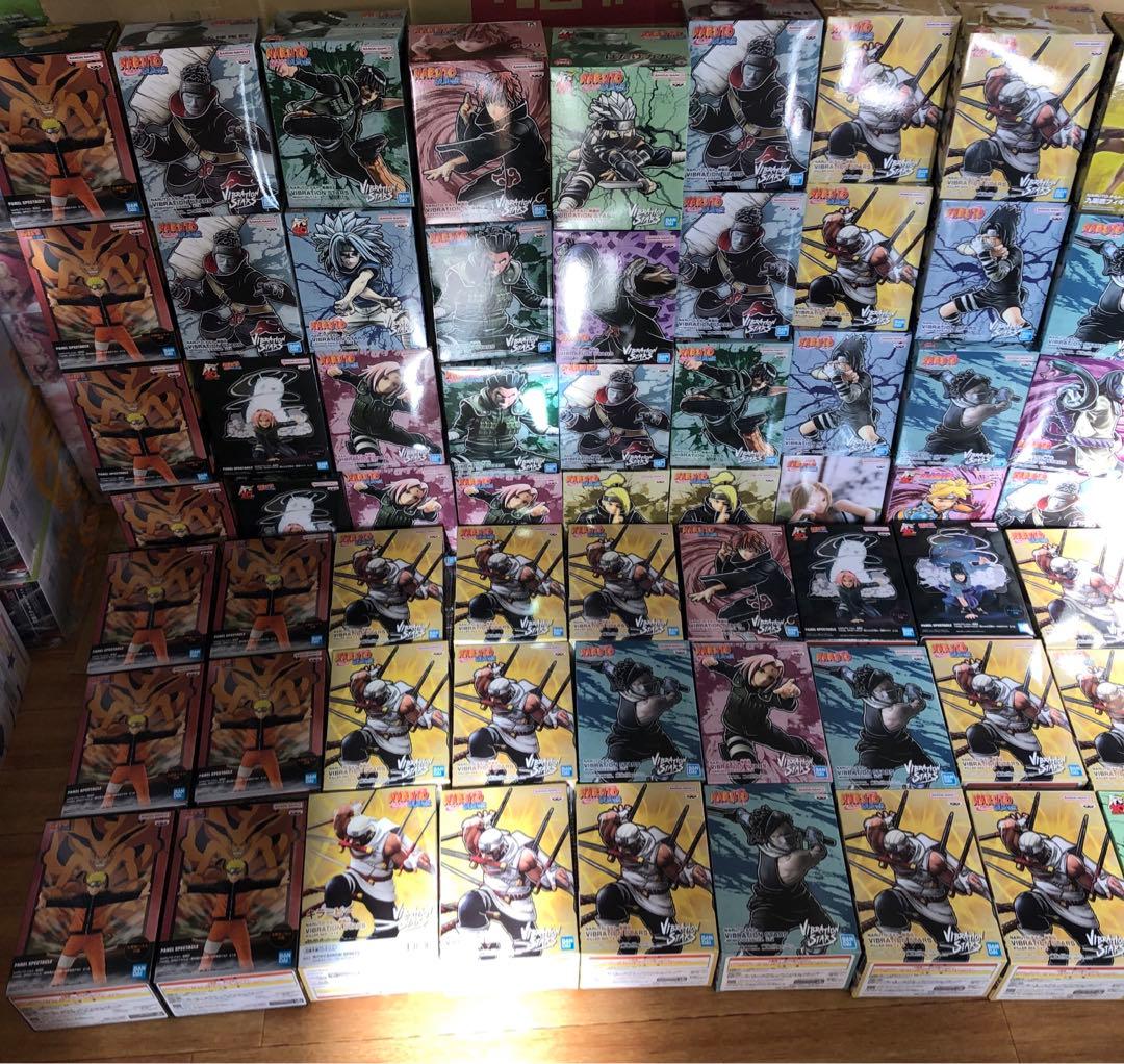 ナルト　フィギュア　Vスター　ビー　ナルト　カカシ　サソリ　鬼鮫　63個