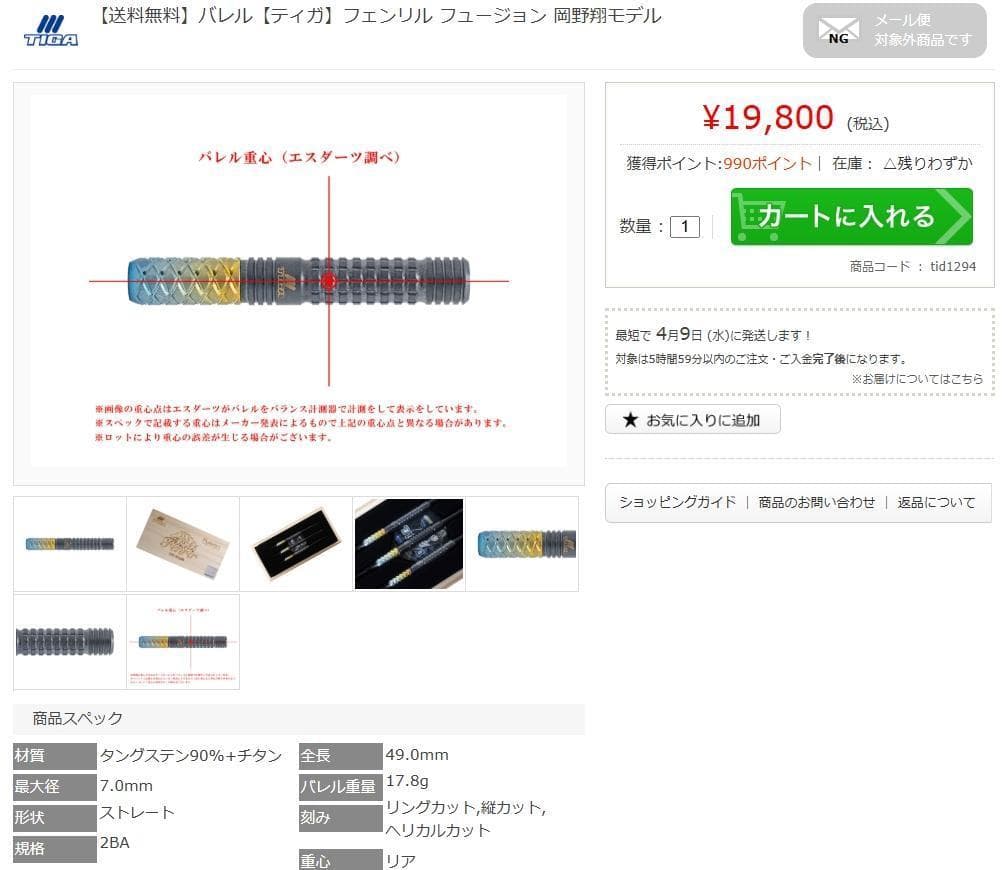 新品新作　3.28発売　定価19800円　ティガ　フェンリル　フュージョン