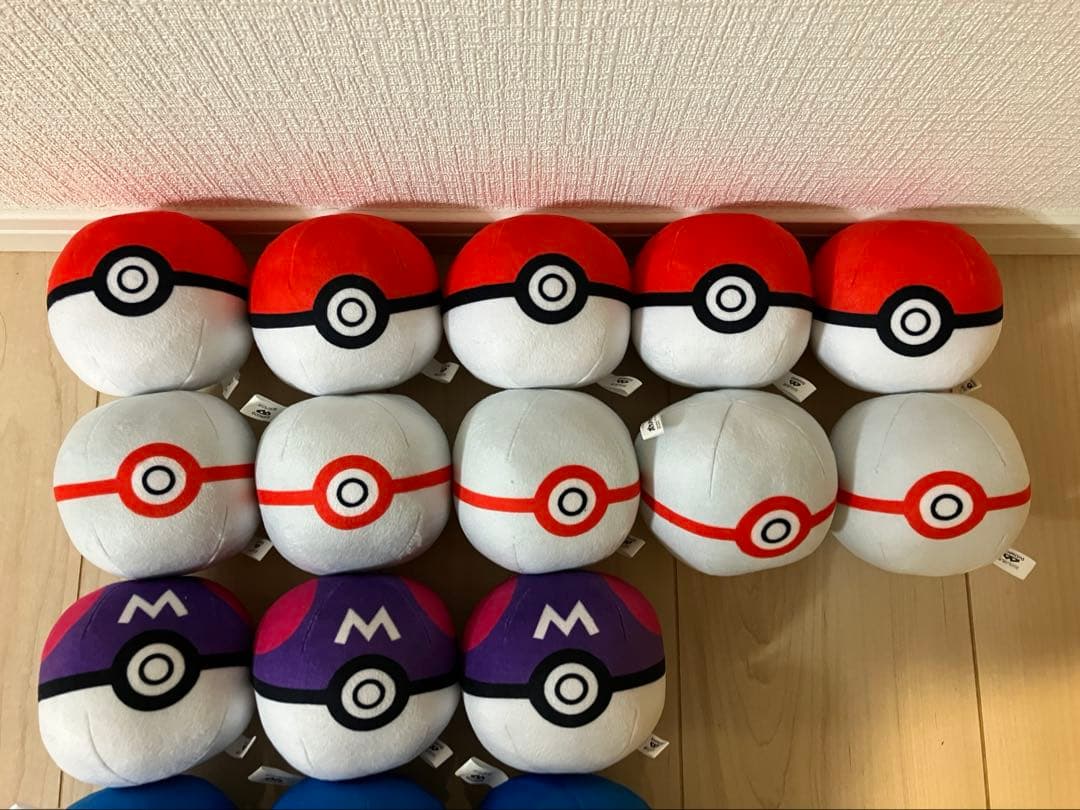 ポケットモンスター ぬいぐるみ～モンスターボールコレクション　19個まとめ売り