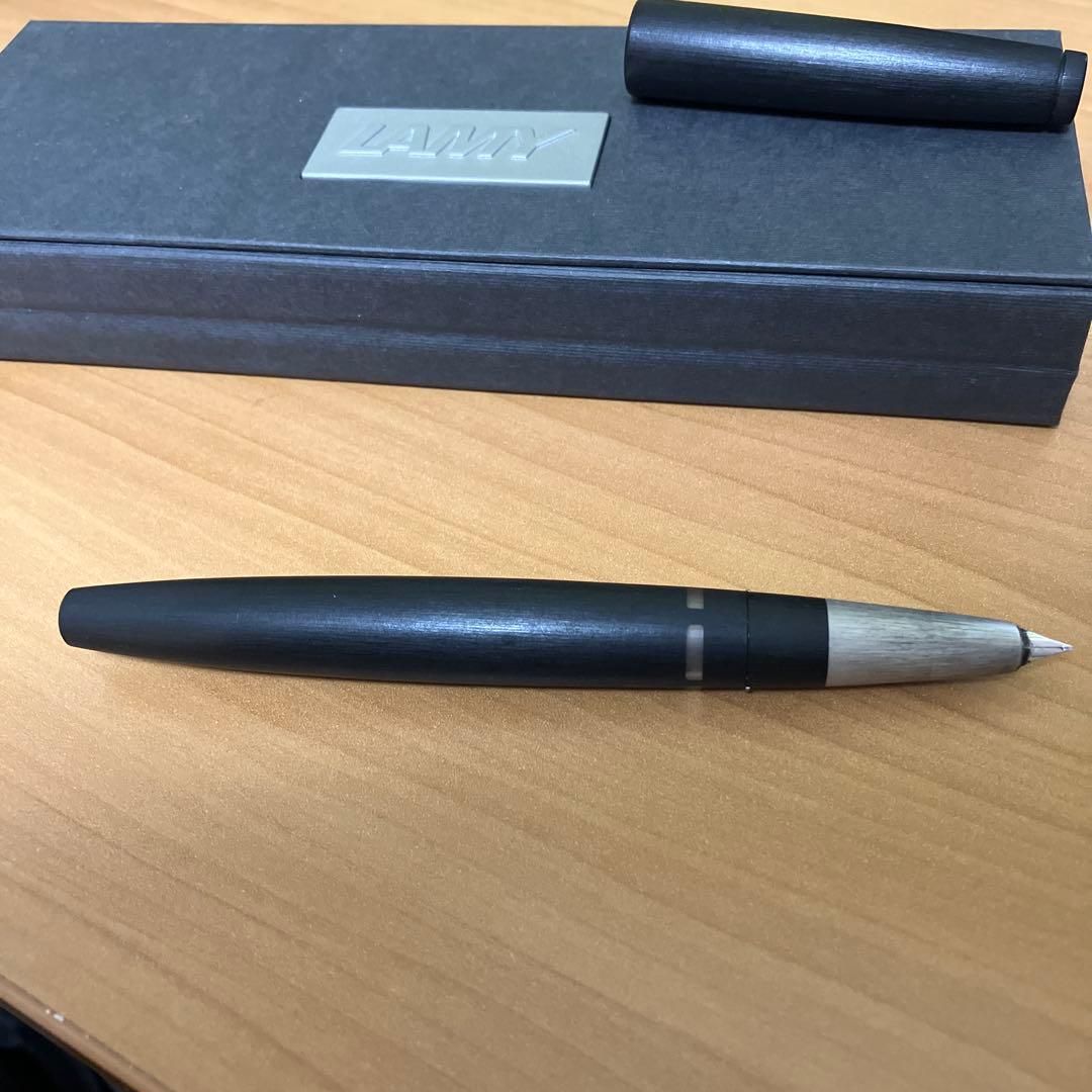LAMY ラミー2000 万年筆 ブラック 美品 箱付き