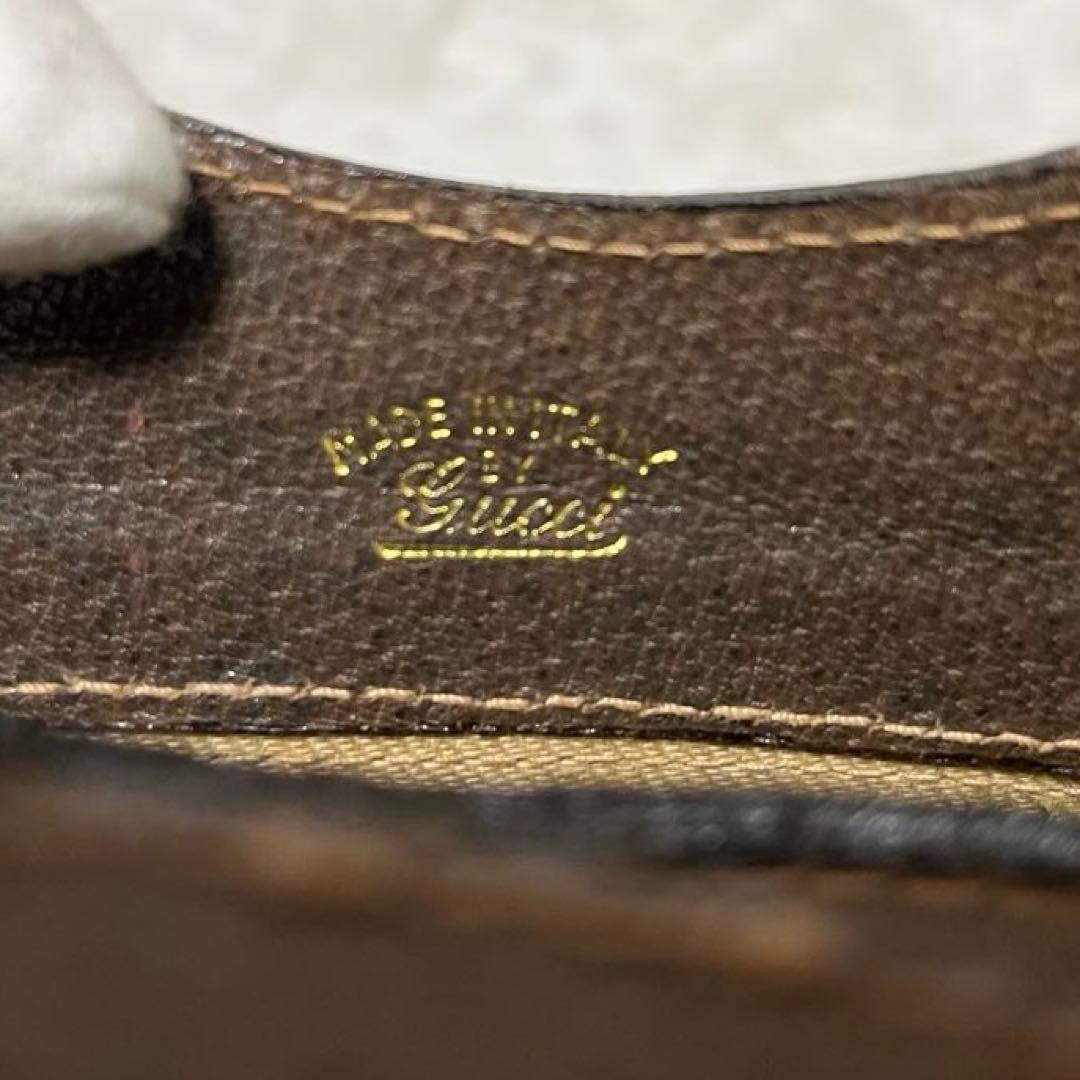 ✨美品✨OLD GUCCI　2WAY　ハンドバッグ　シェリーライン