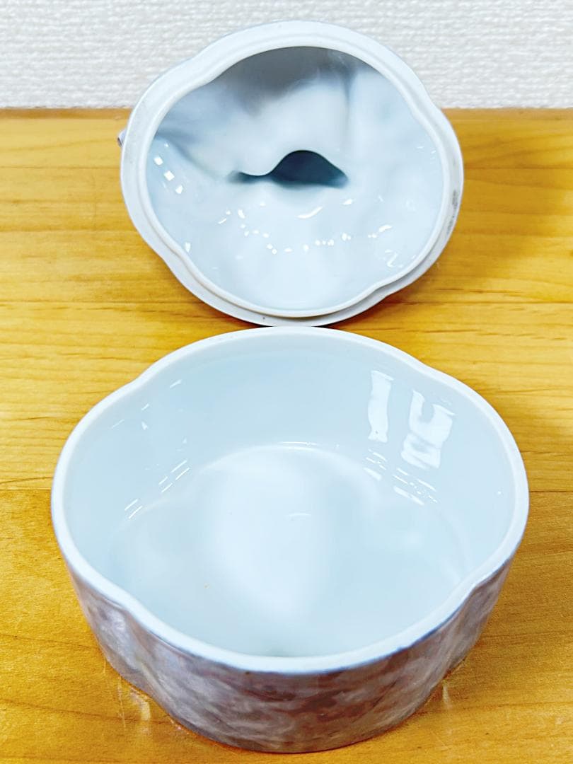 オールドノリタケ デコレディ パウダーボックス ドレッサードール 小物入れ