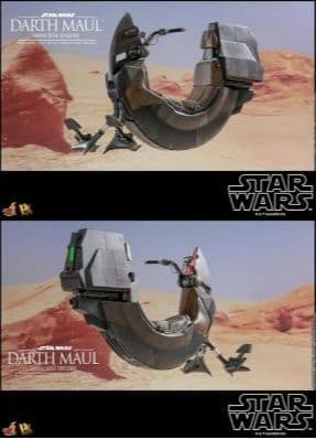 ホットトイズ/ダース٠モール 1/6 スケールフィギュア&スピーダーセット