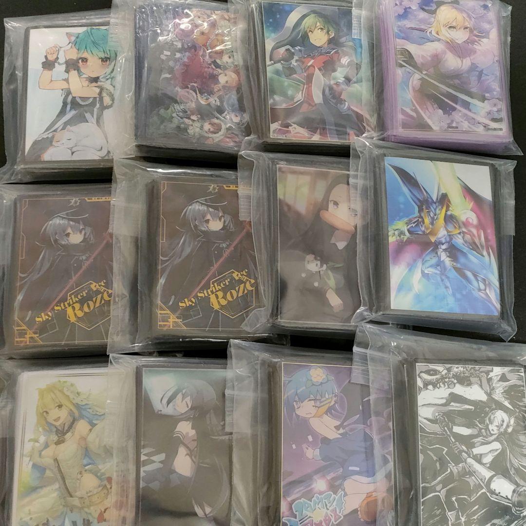 スリーブ102個、プレイマット10枚 まとめ売り/キャラスリ/カードサプライ