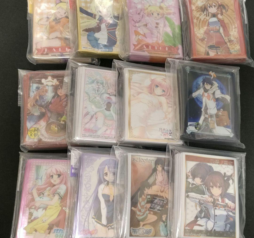 スリーブ102個、プレイマット10枚 まとめ売り/キャラスリ/カードサプライ