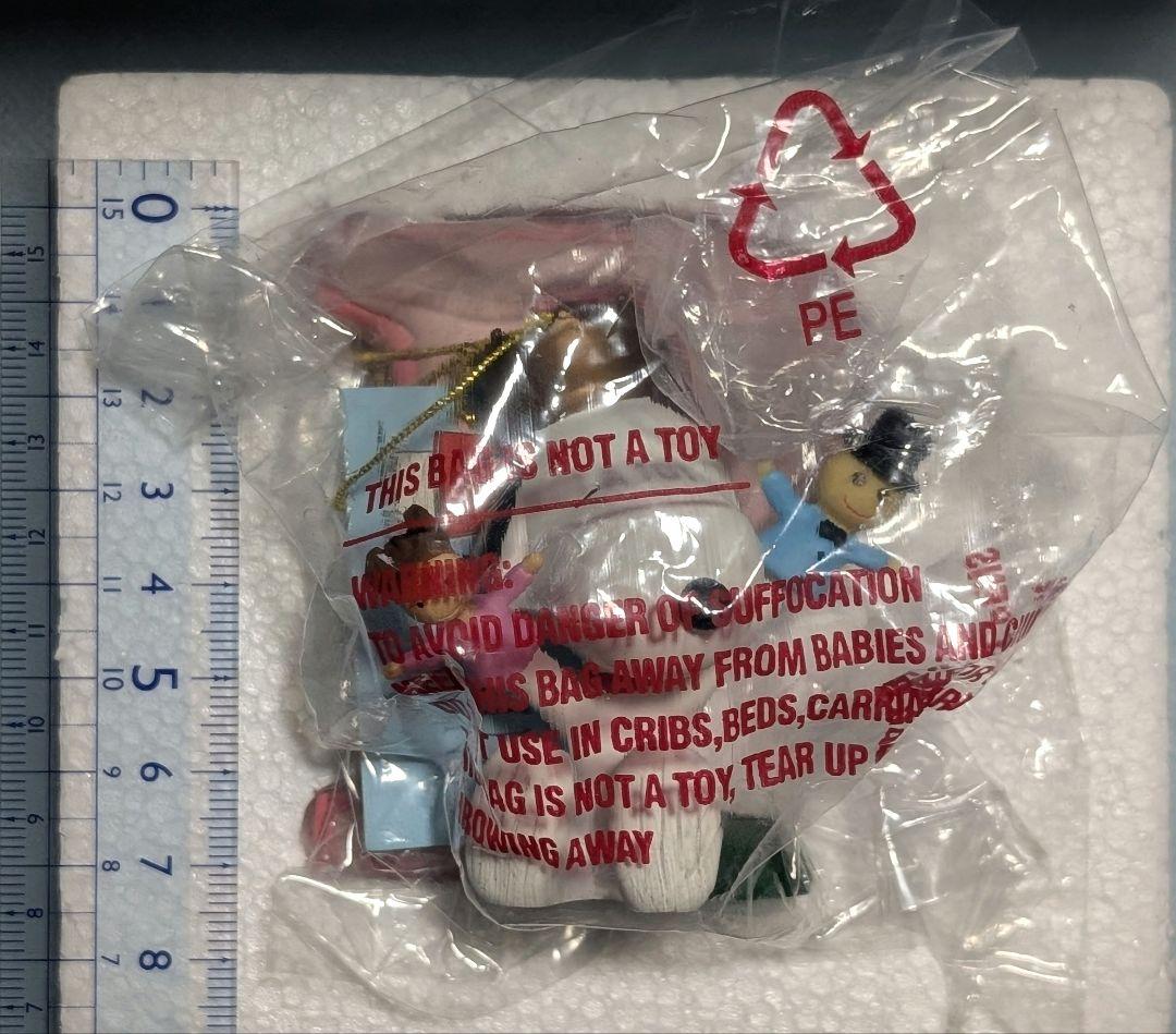 激レア！SNOOPY　アルファベットフィギュア（P）タグ付き未使用　レトロ