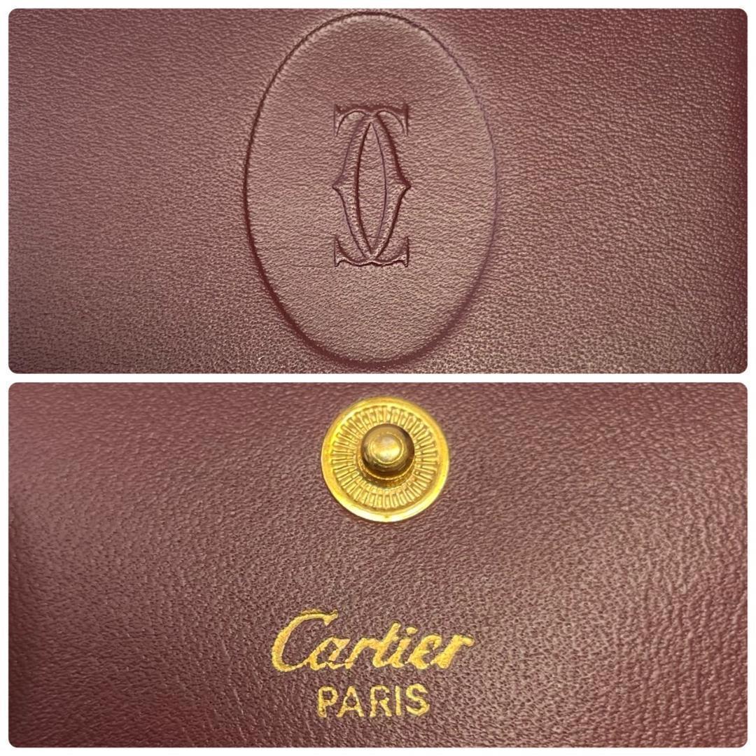 【新品】 Cartier カルティエ ケース マストライン ボルドー