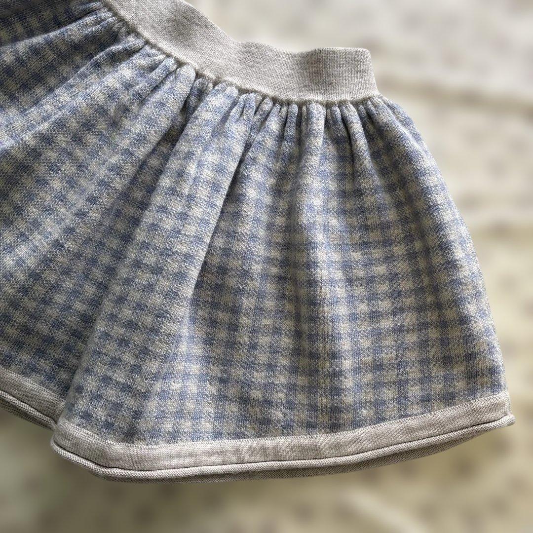 SOOR PLOOM チェック柄スカート 6y/116cm
