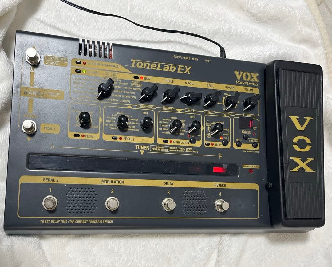 ヴォックス VOX 真空管搭載 マルチエフェクター Tone Lab ST