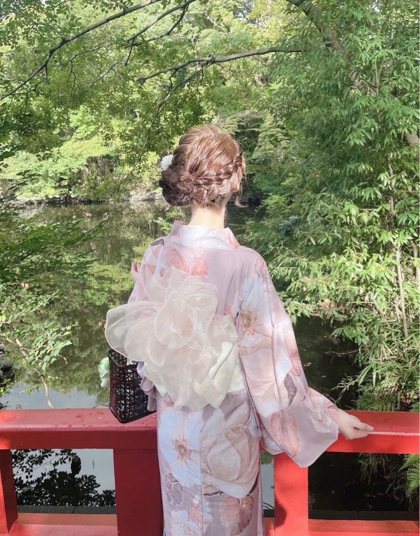 Sugar シュガー 浴衣 三上悠亜 大人スウィートフラワー 薔薇 バラ ローズ