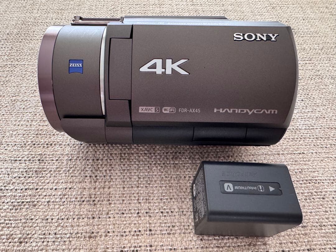 SONY デジタル4KビデオカメラFDR-AX45﻿【未使用級】ハンディカム