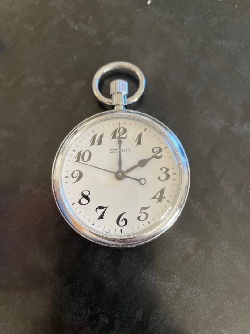 JR東日本 懐中時計 運転士使用品 JR東運 昭和62年 鉄道部品