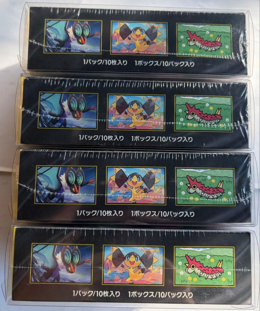 ポケモンカード MEGAドリームex 4boxセット