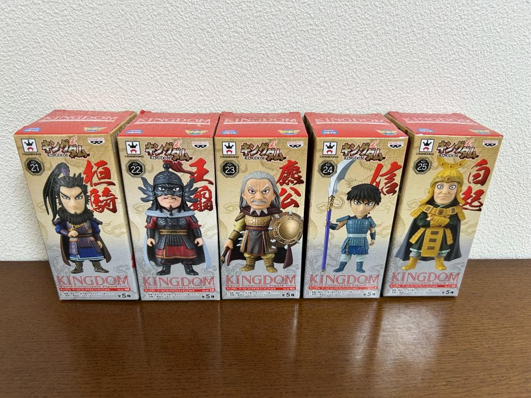 【貴重】　キングダム　ワーコレ　ワールドコレクタブル　フィギュア　全30種セット