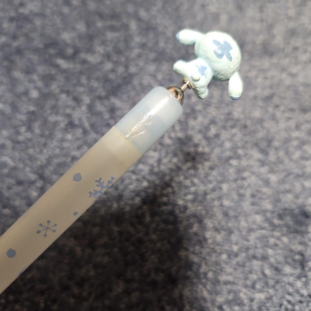 公*o様 レア スティッチ シャーペン もこもこ ウサギ フィギュア