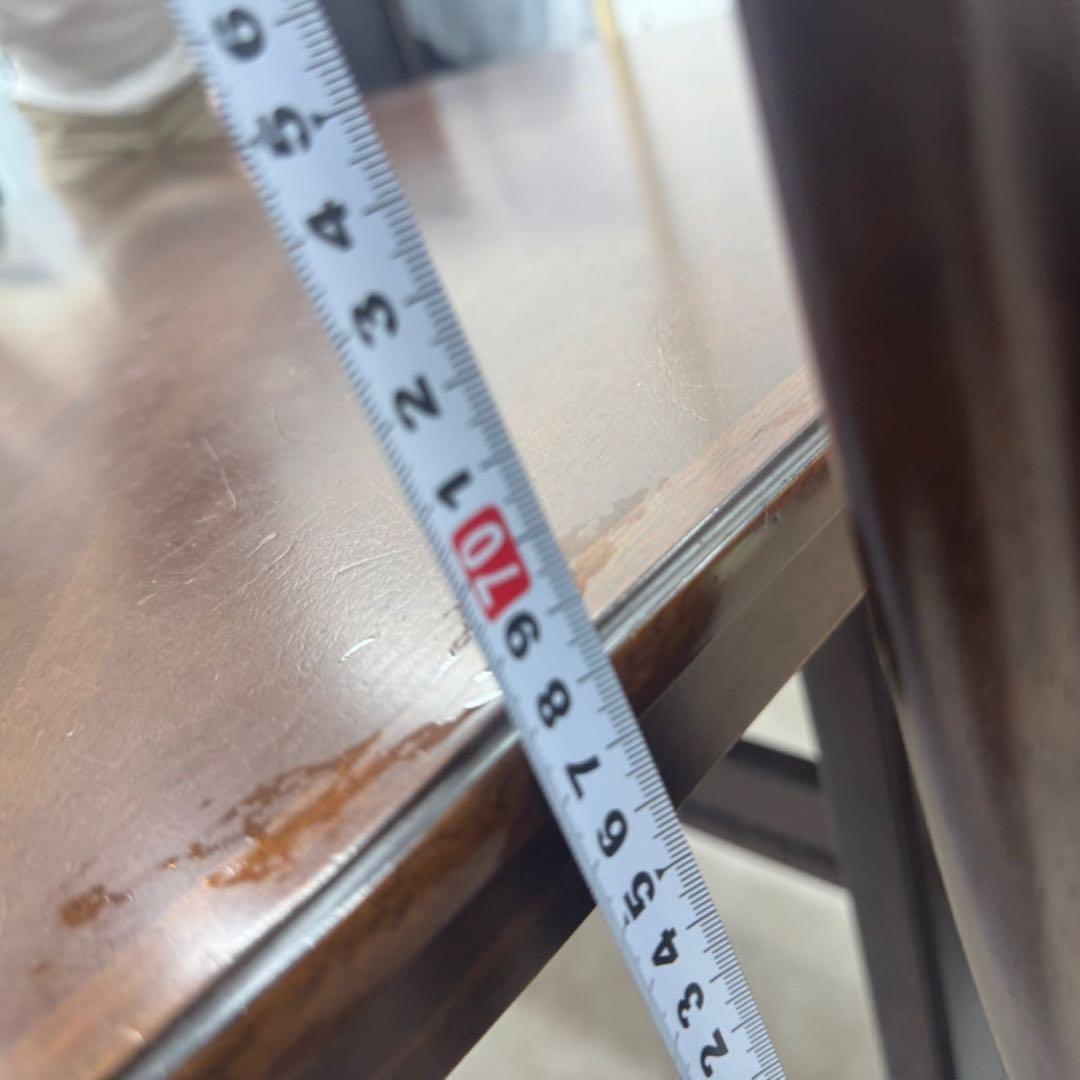 カリモク　ダイニングテーブル 回転チェア　4脚　ルスティック