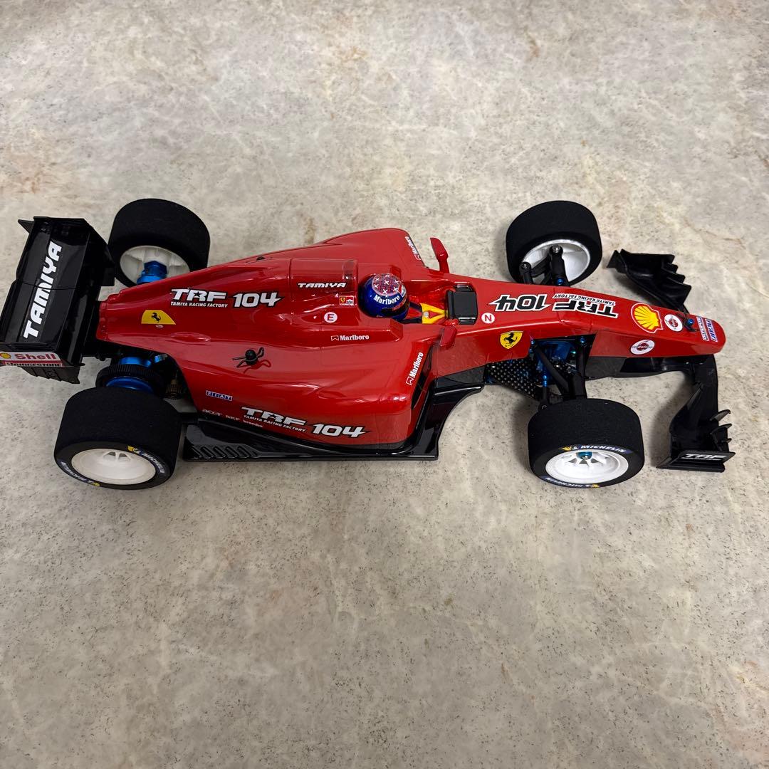 タミヤ TRF104 シャーシ(組立メカ搭載済み)