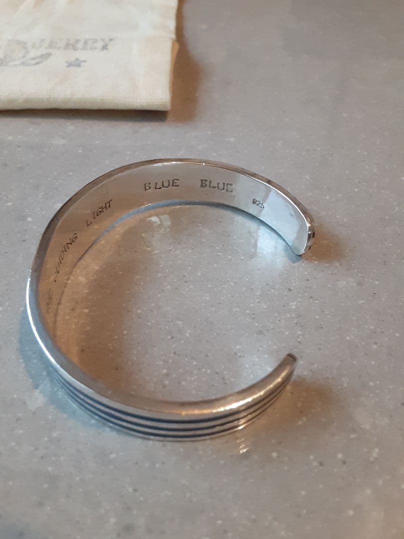 BLUE BLUE シルバー925バングル　ブレスレット