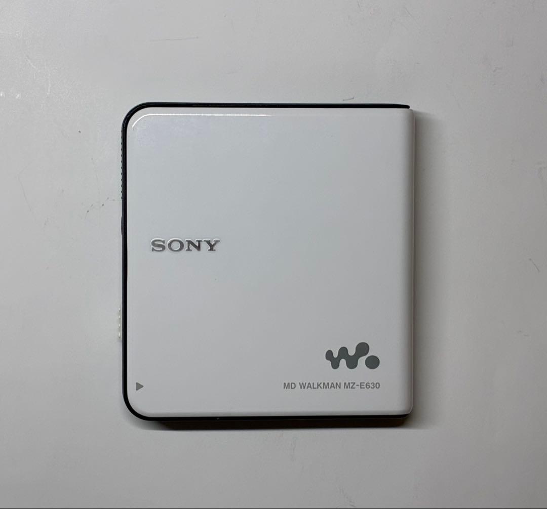 SONY MD WALKMAN MZ-E630 ポータブルMDプレーヤー - メルカリ