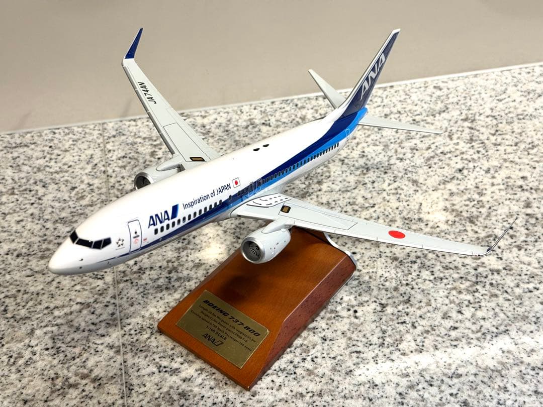 希少 全日空商事 ANA ボーイング737-800 1/100 B737 航空