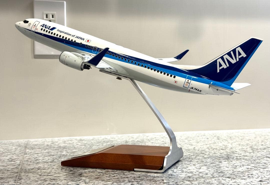 希少 全日空商事 ANA ボーイング737-800 1/100 B737 航空