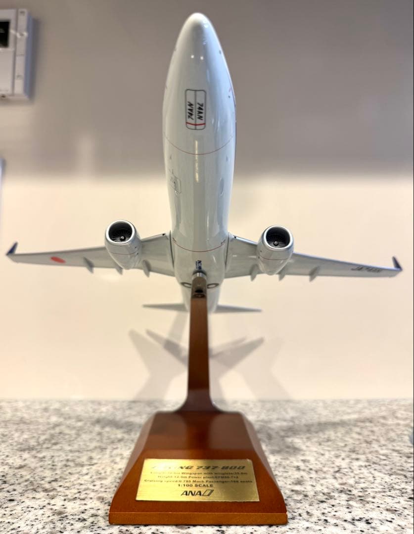希少 全日空商事 ANA ボーイング737-800 1/100 B737 航空