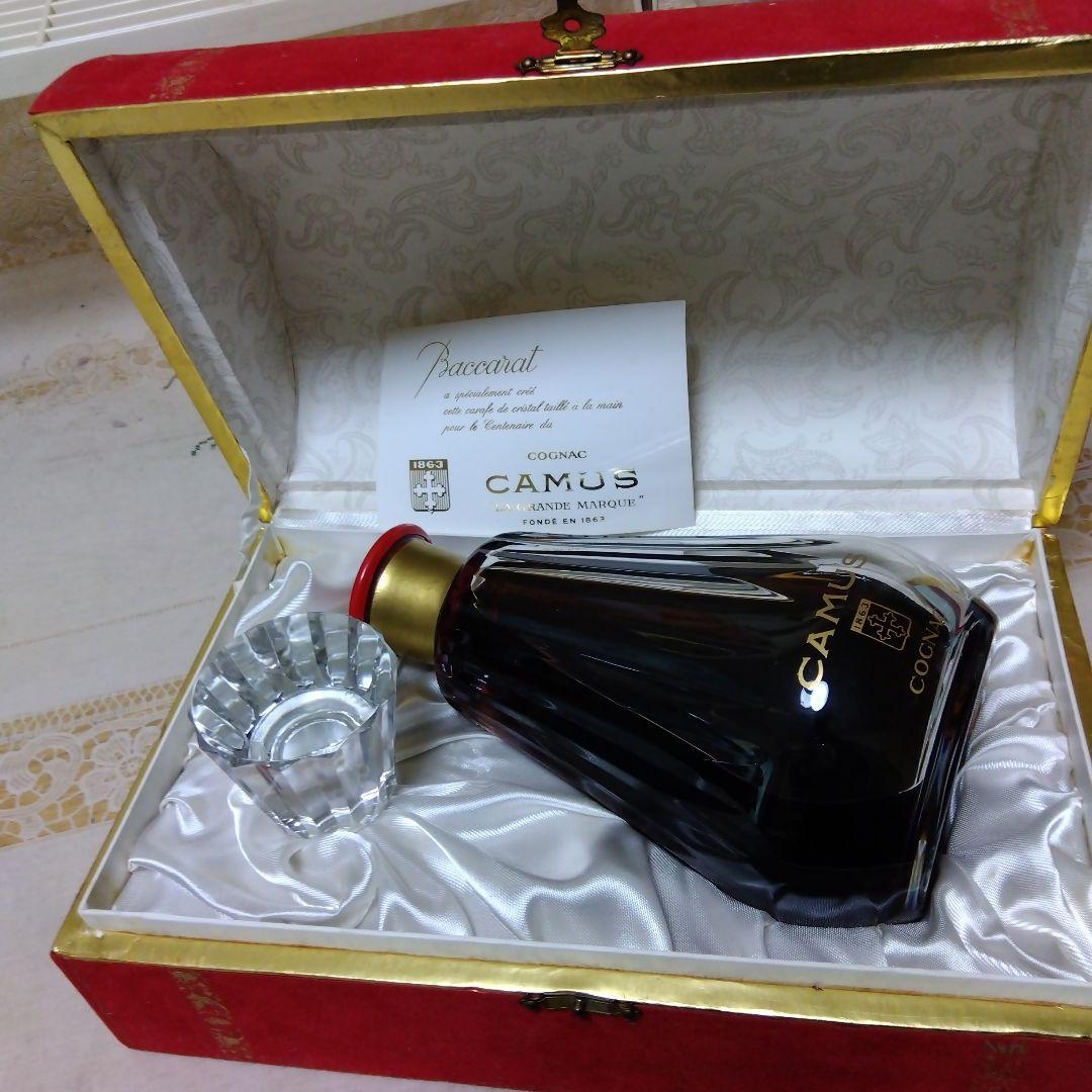 カミュコニャック バカラクリスタルボトル 未開封 - メルカリ