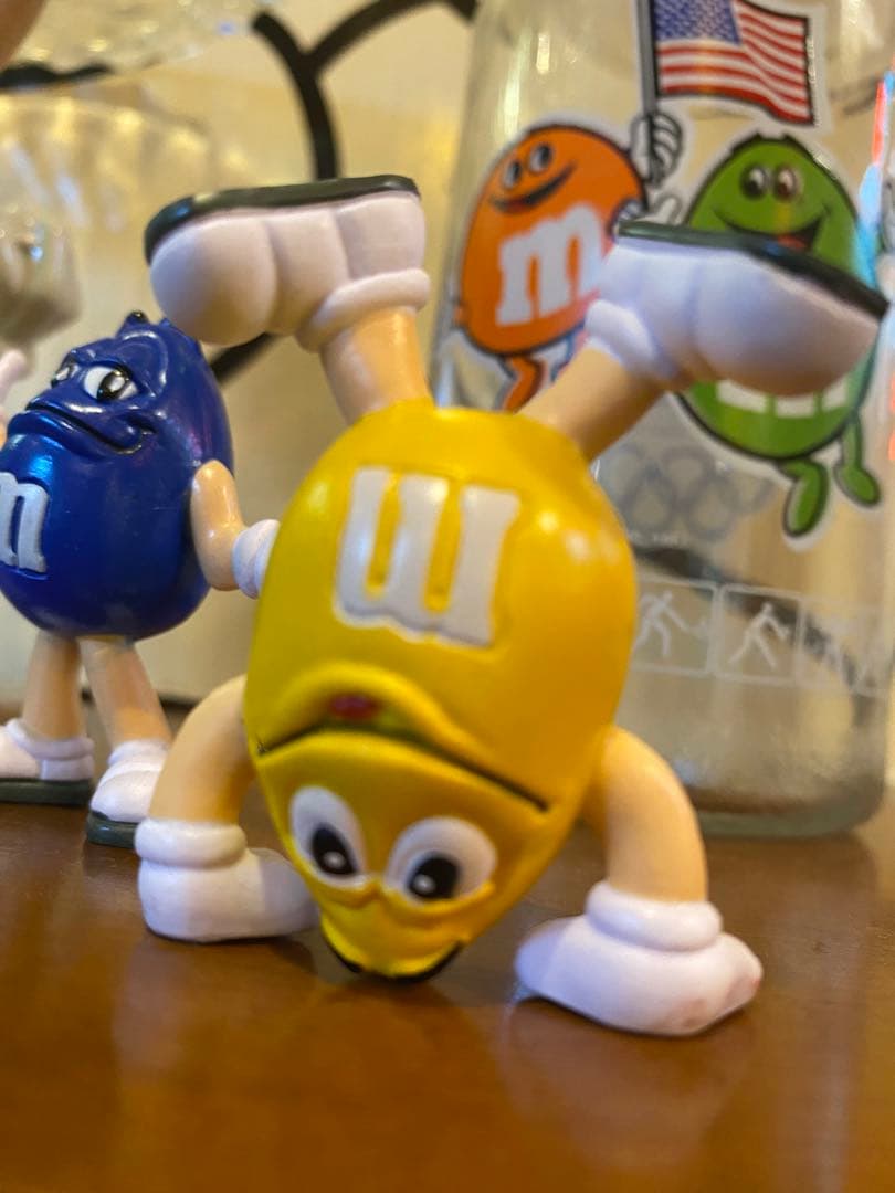 M&M´s エムアンドエムズ フィギュア インテリア小物入れ 瓶 ディスペンサー