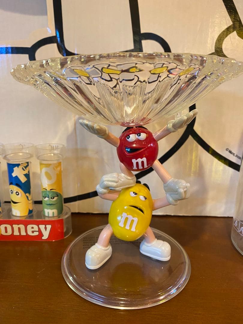 M&M´s エムアンドエムズ フィギュア インテリア小物入れ 瓶 ディスペンサー