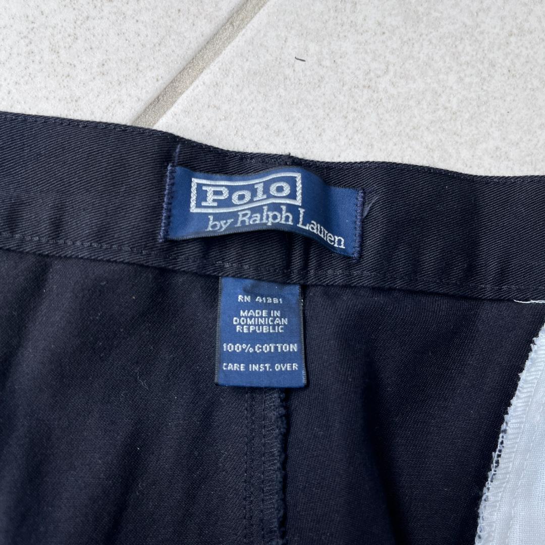 タグ付きデッド 初期タグ Polo Ralph Lauren ネイビー ポロチノ
