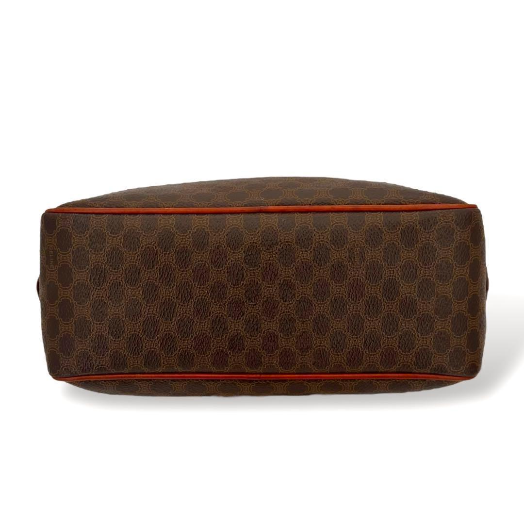 美品　セリーヌ マカダム　ハンドバッグ　ミニボストン　2way ショルダー