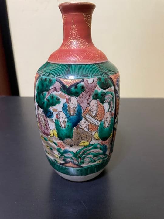 骨董品 九谷焼 徳利