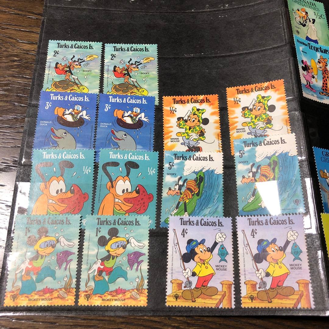 ディズニー 他 外国切手 157枚 ディズニー 他 外国切手 157枚