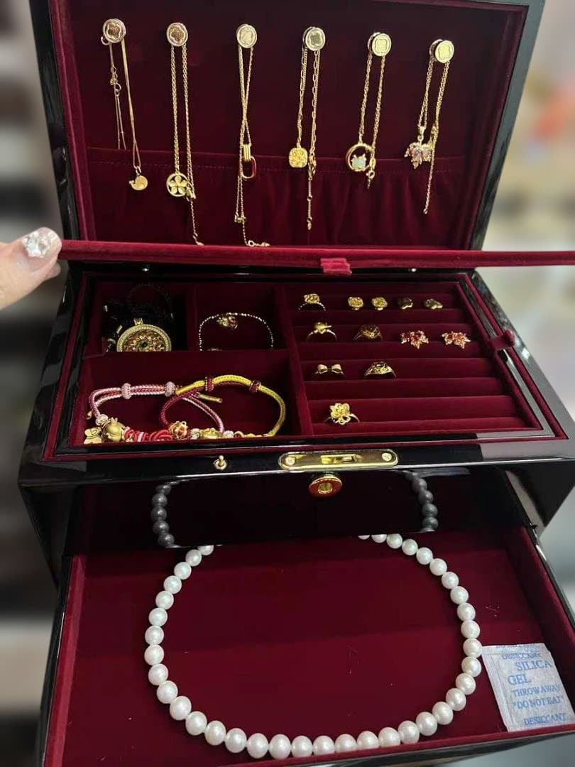 漆器 ジュエリーボックス 宝石箱 小物入れ 和風 高級感