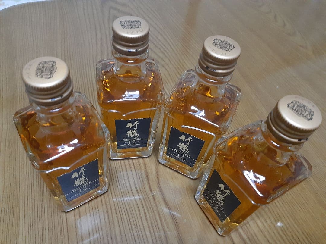 竹鶴 12年 50mlボトル 4本セット