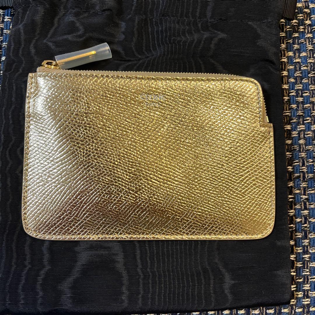 新品未使用 セリーヌ CELINE フック付き ＆ カードポーチ