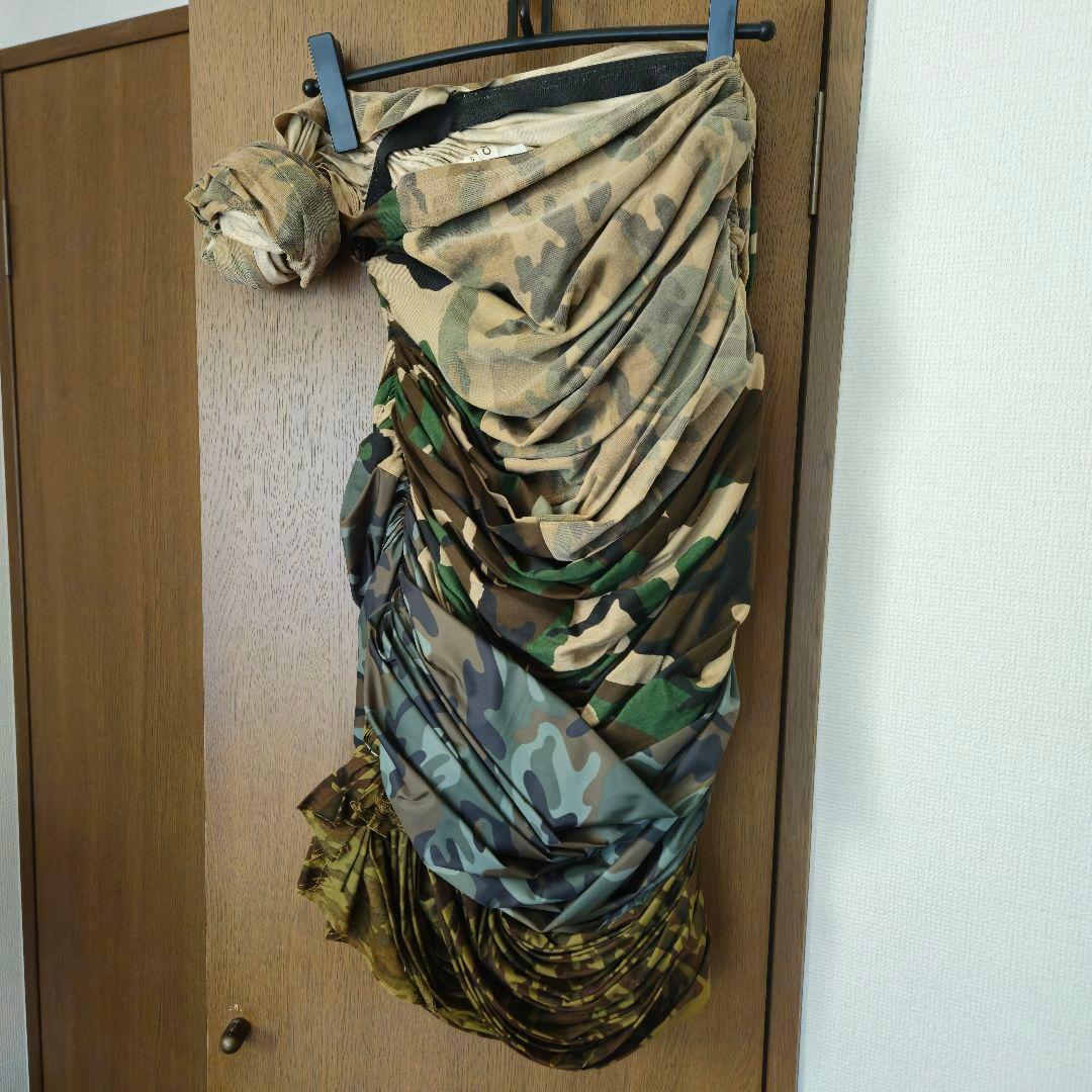 COMME des GARCONS　コム・デ・ギャルソン迷彩柄タイトスカート