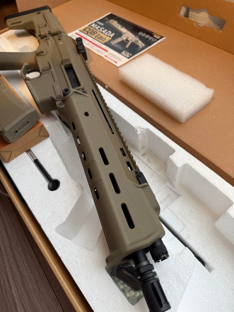 KSC MASADA CQB タンカラー マサダ ガスブローバック 予備マグ