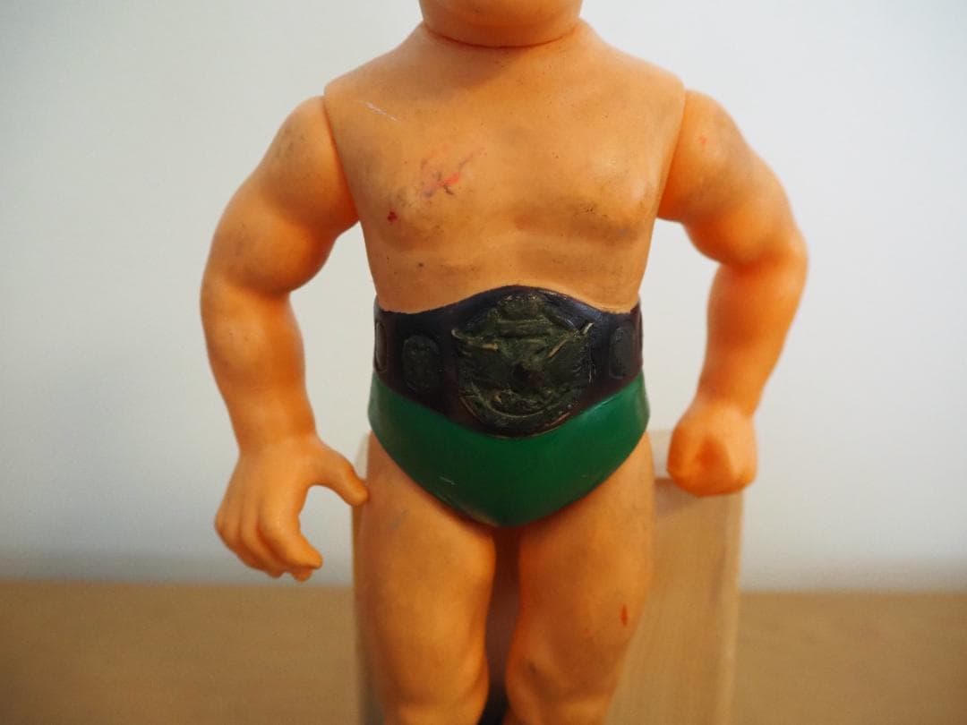 アントニオ猪木　ソフビ　24cm　当時物　希少　ブルマァク　日本プロレス