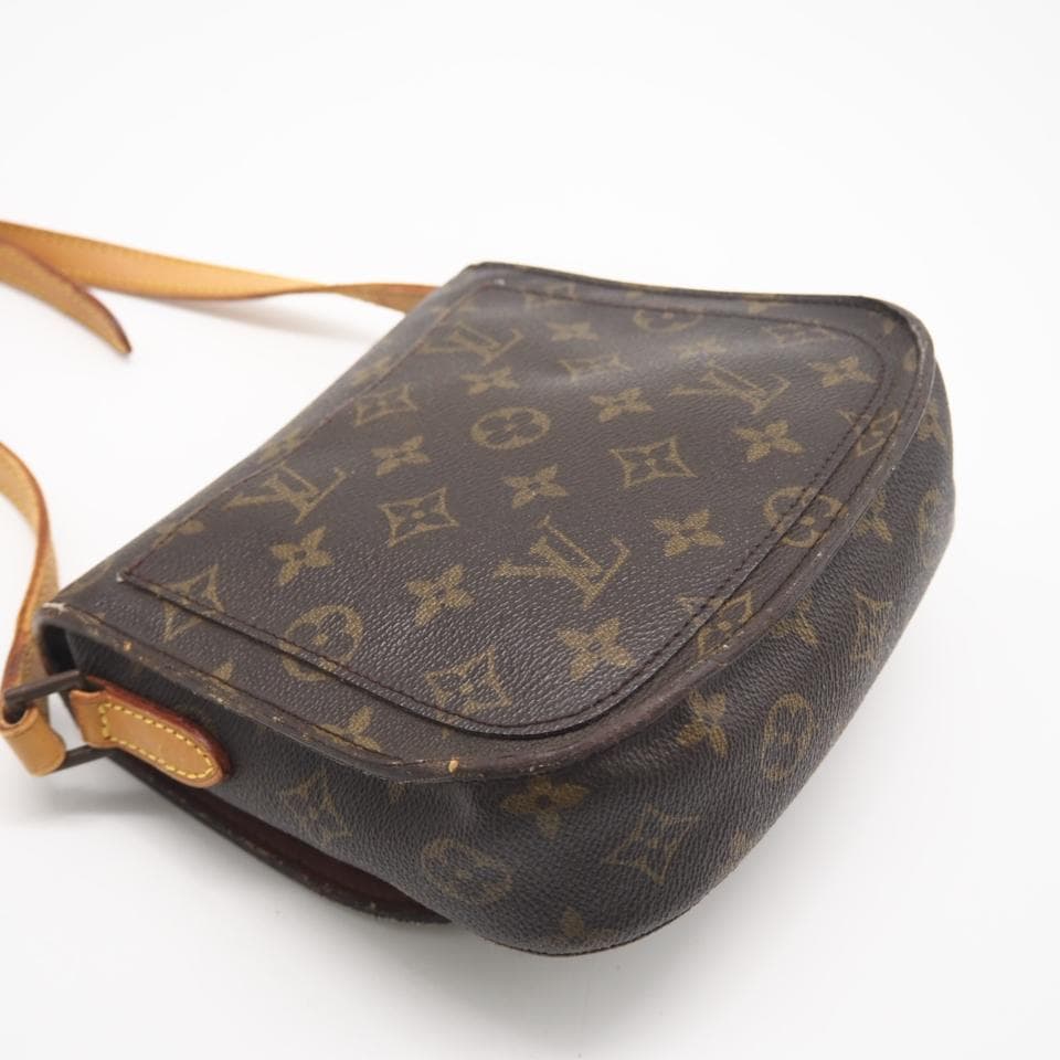 LOUIS VUITTON ショルダーバッグ サンクルーMM ブラウン ベージュ