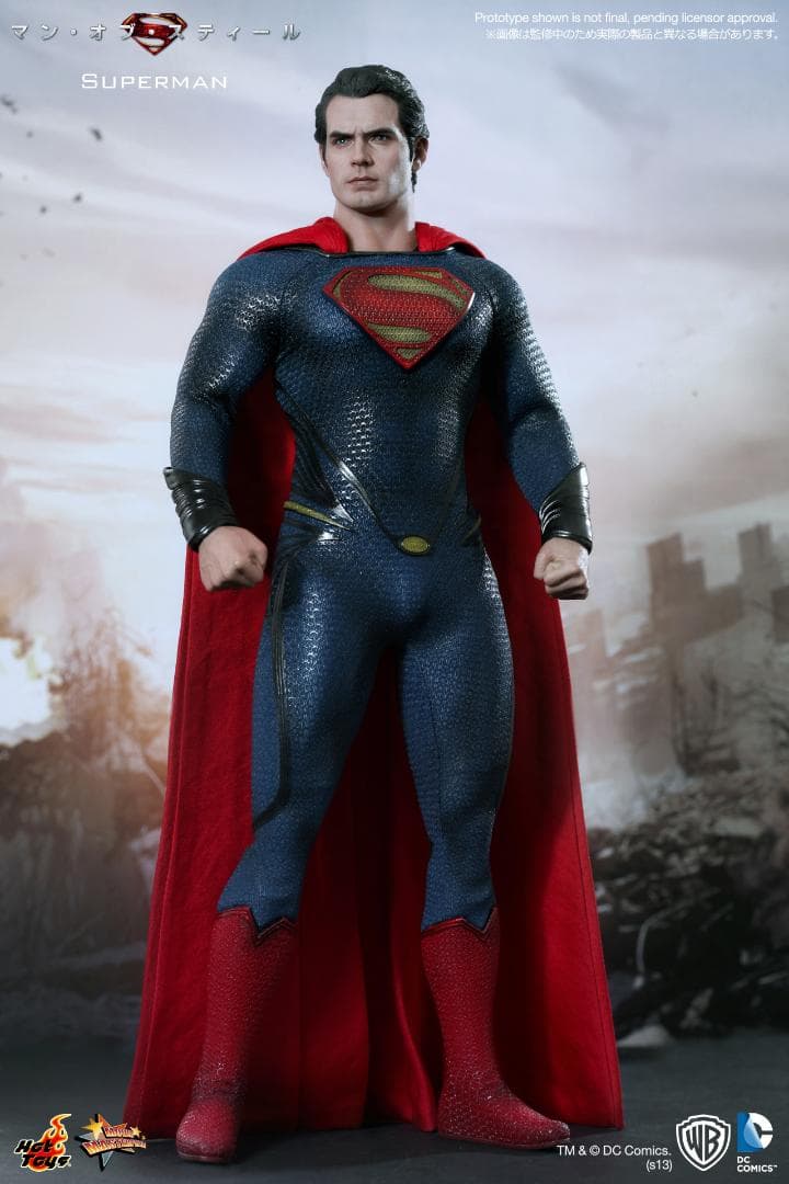 ホットトイズ　HOTTOYS マン・オブ・スティール スーパーマン