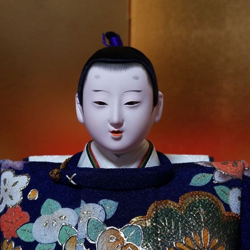 雛人形　松寿作　親王飾り
