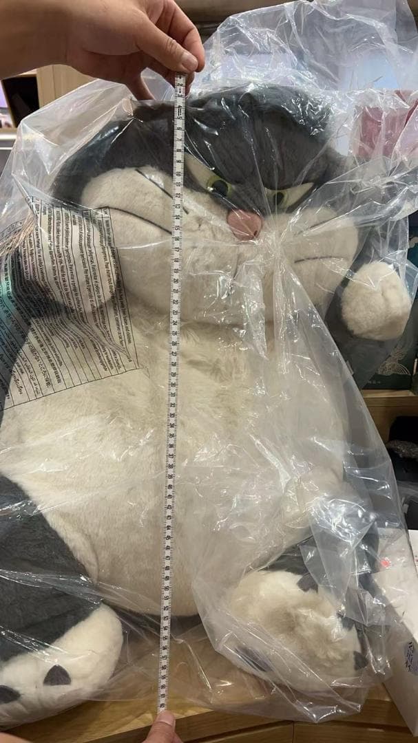 【正規品・未開封】ディズニー公式 特大クッション 猫キャラクター 約70cm