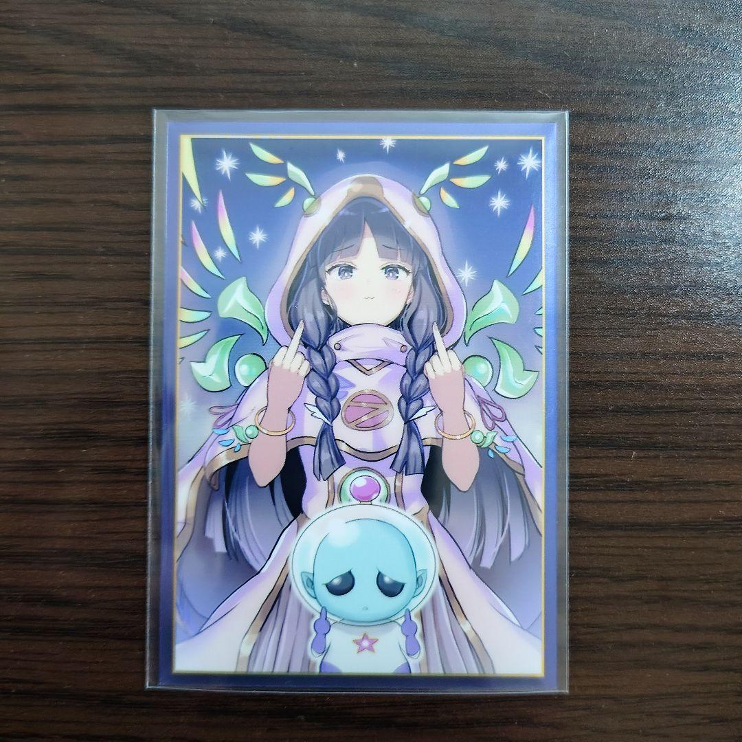 遊戯王【デミス ルイン】デッキ 神巫の宣告者　スリーブ付