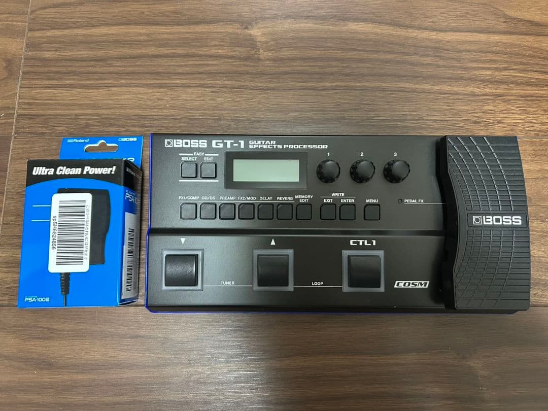 BOSS　GT-1　ACアダプター付き Amazon.co.jp: BOSS GT-1 マルチエフェクター 純正アダプター付き