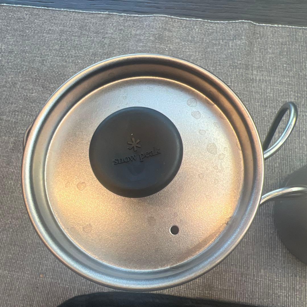 未使用保管品廃盤品・貴重な新品 チタンカフェラテセット スノーピーク