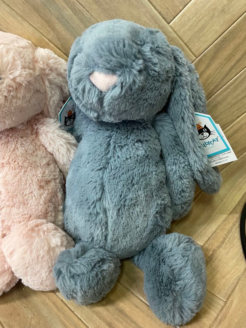   うさぎ　ぬいぐるみ　花柄×3 ノーマル×3