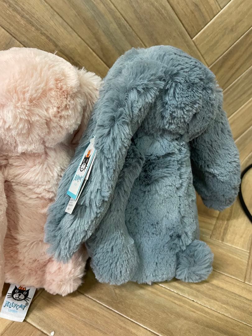   うさぎ　ぬいぐるみ　花柄×3 ノーマル×3