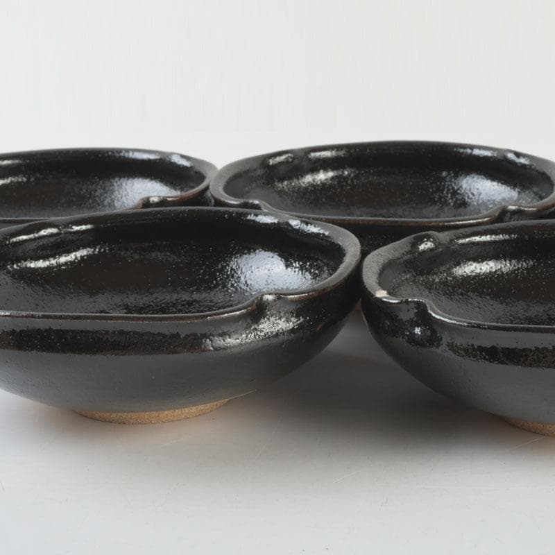 和食器 茶懐石 唐津焼 大杉皿屋窯 大橋裕作 向付 五客 共箱 V 9297